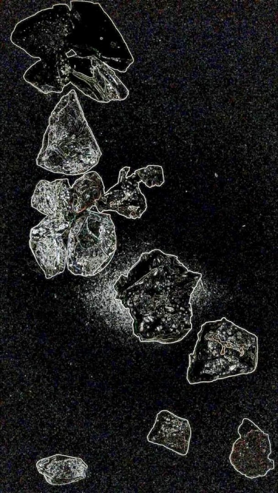 Pourrioscope built-in color structures map: an energized computing device