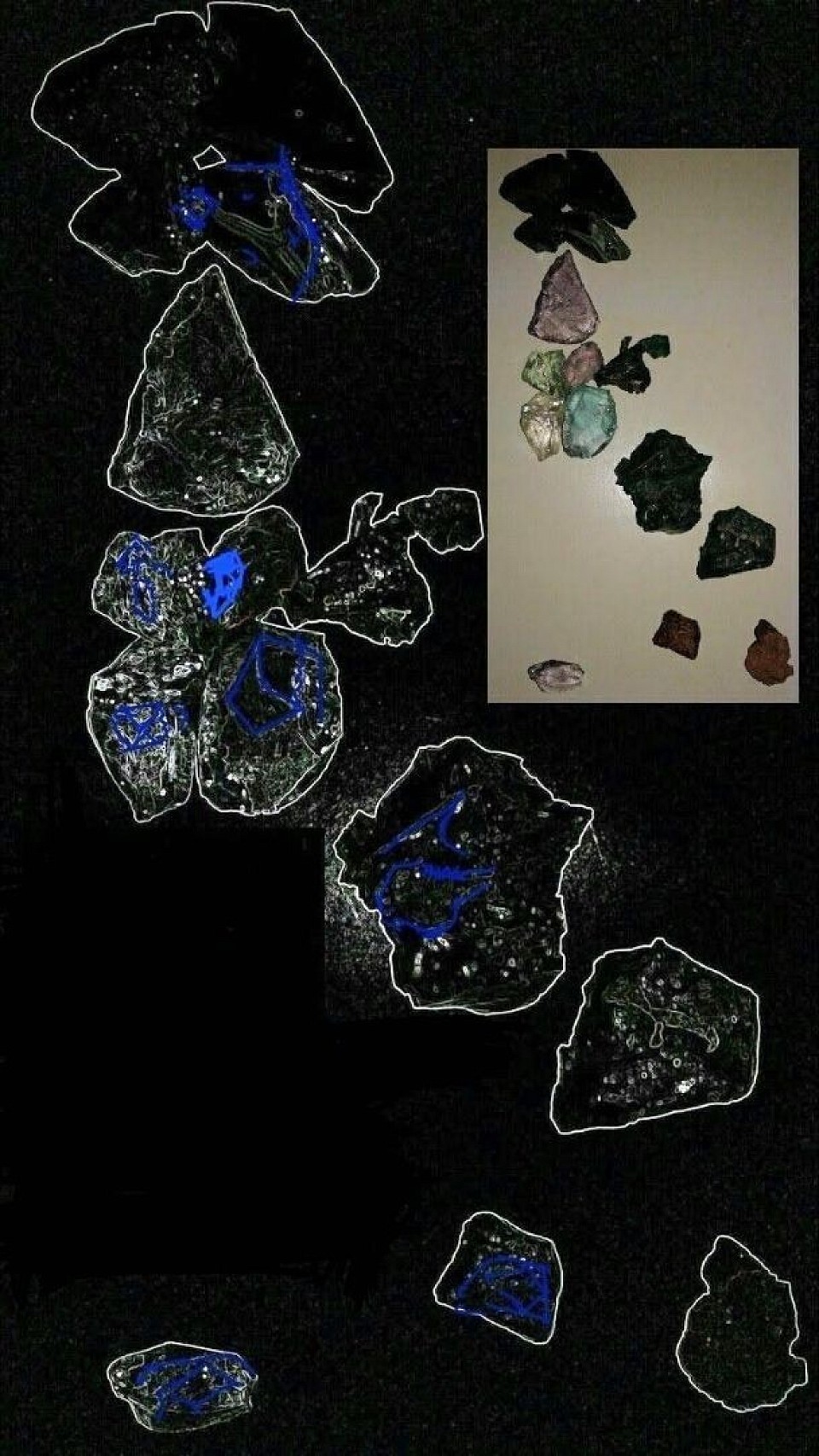 Color structure msp: matching colors with their structure